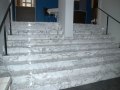 scale in marmo Arabescato Carrara